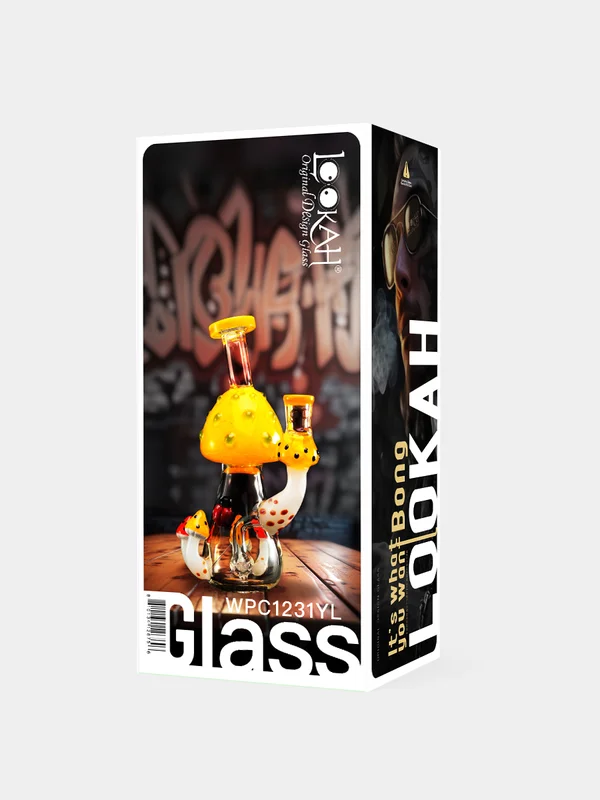mushroom-tree-bong-packaging-yellow mushroom-tree-bong-packaging-yellow