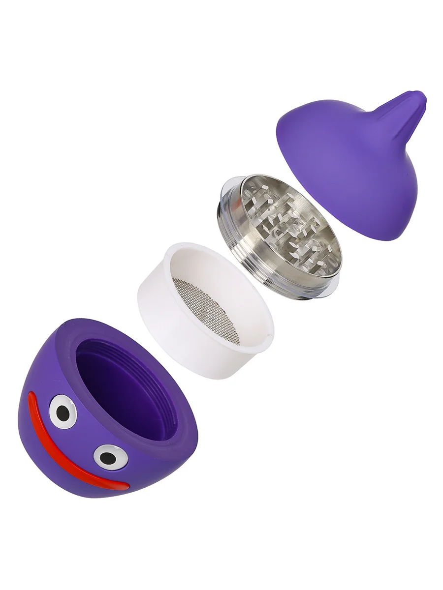 4-Layer Smile Slime Herb Grinder