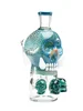 14mm 90-Degree Fanged Skull Ash Catcher, Colors: Dark Blue, 3 image
