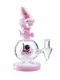 unique mini cute cartoon dragon bong pink