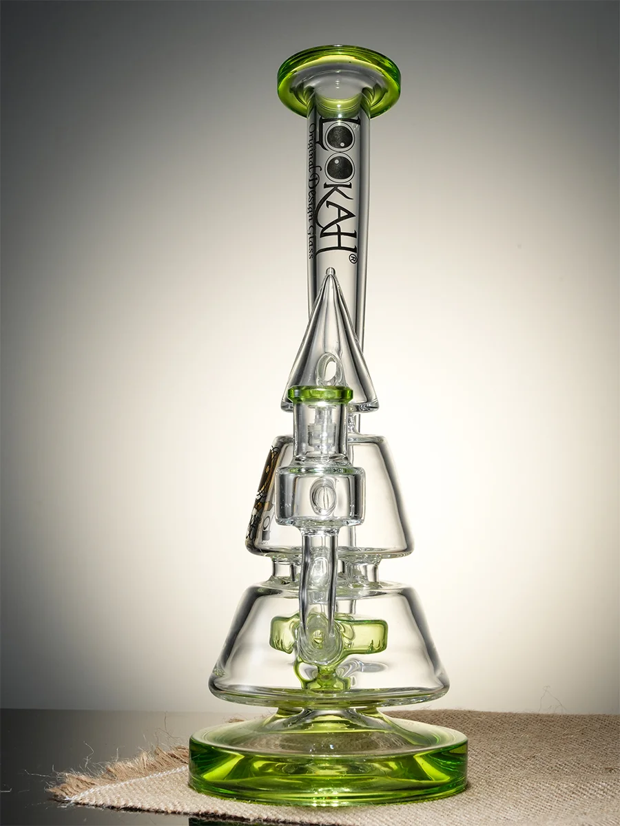 11" Triangle Recycler Bong5 11" Triangle Recycler Bong5