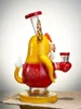 Yellow One-Eyed Big-Bellied Monster Glass Water Pipe3 Yellow One-Eyed Big-Bellied Monster Glass Water Pipe3