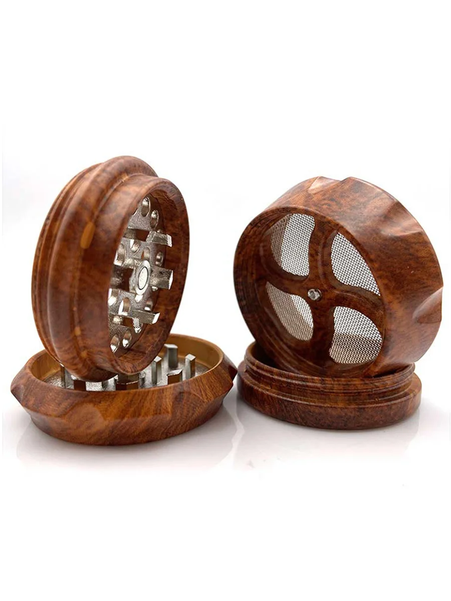 Wooden Grain Herb Grinder2 Wooden Grain Herb Grinder2