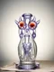 10&quot; Cool Recycler Bloodshot Eyes Alien Water Pipe purple