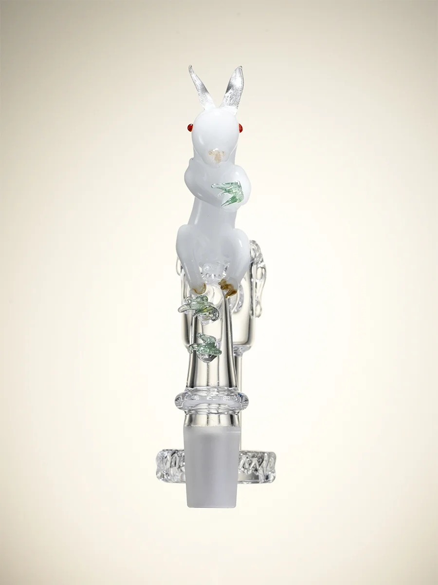 14 MM Little White Rabbit Quartz Nail 7