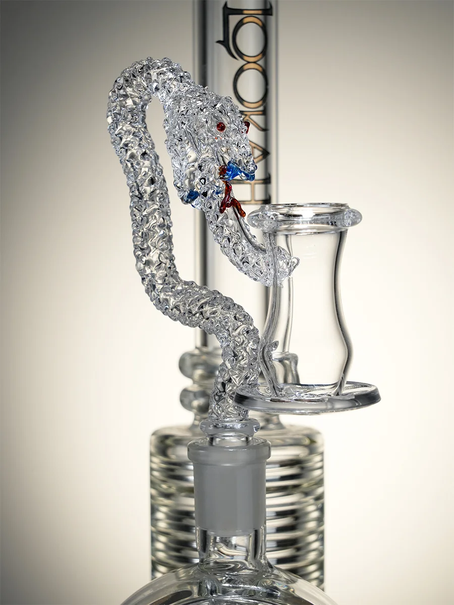 14MM Snake-Shaped Terp Slurper Quartz Banger, 4 image 14MM Snake-Shaped Terp Slurper Quartz Banger, 4 image
