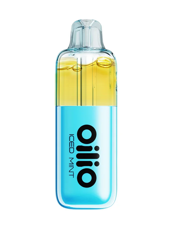 OiliO Meteor POD System Nicotine disposable vape, Taste: Iced Mint