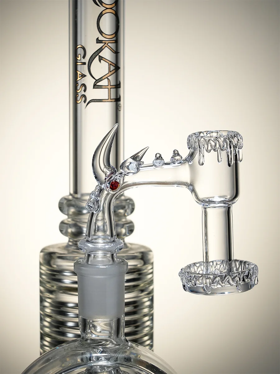 14MM Rhino-Themed Quartz Banger, 4 image