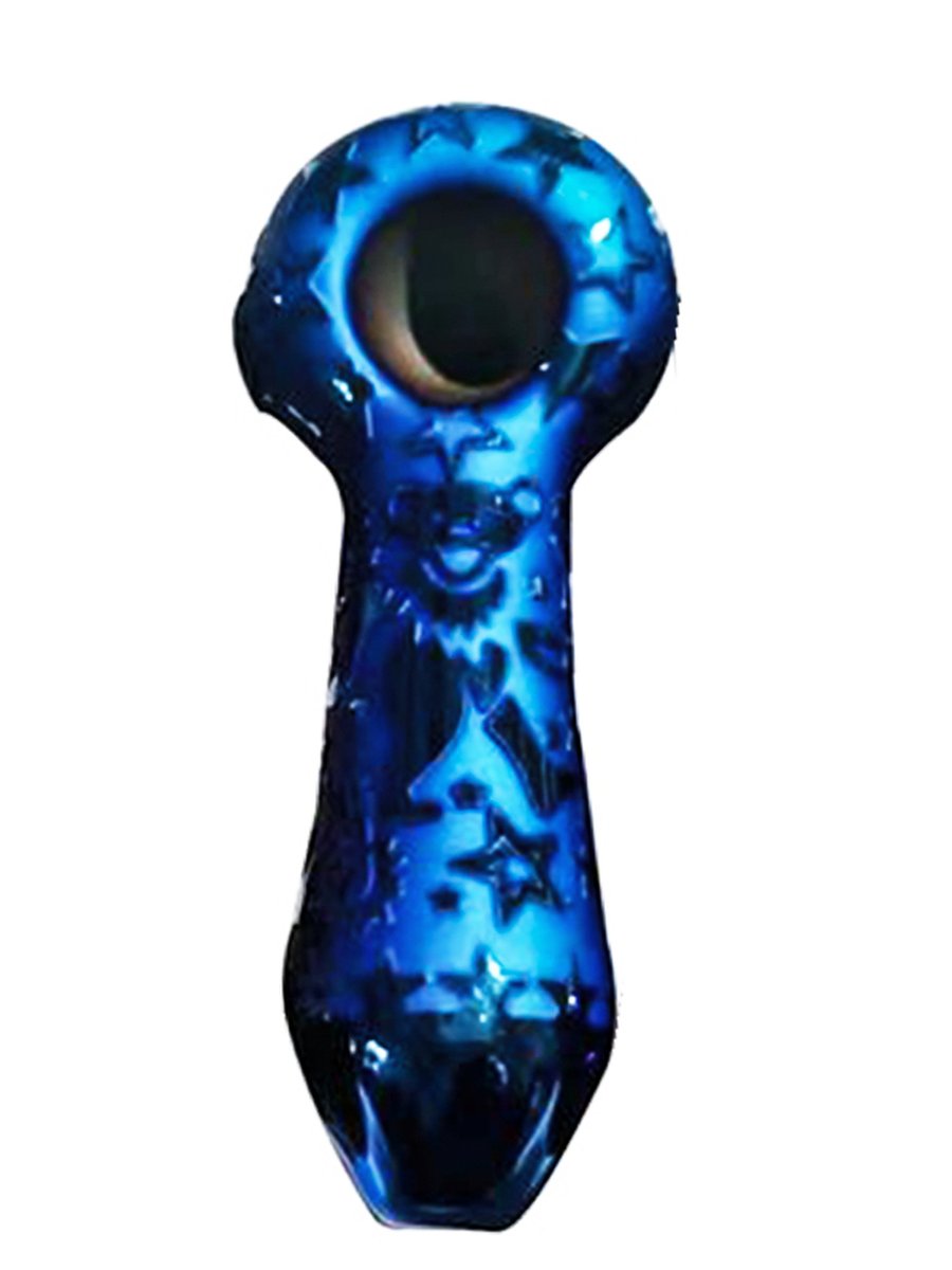 Electroplated Creative Glass Pipe Model D