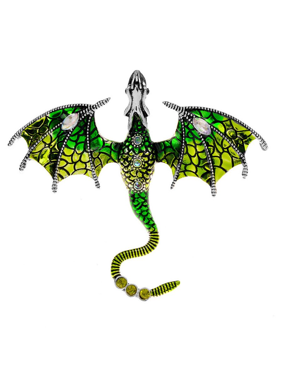 3PCS Dragon Pin Brooches, 3 image
