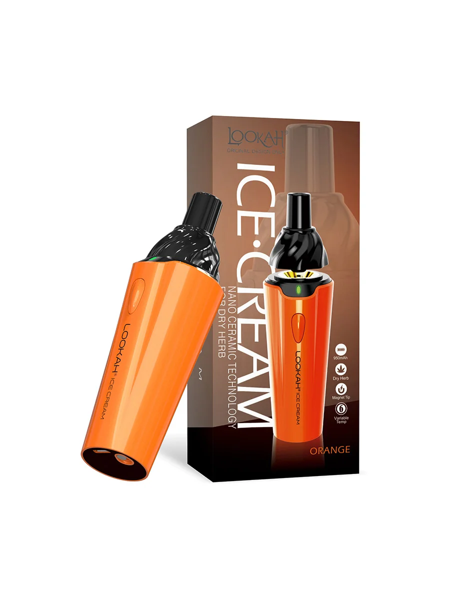 LOOKAH Ice Cream Weed Pen Orange LOOKAH Ice Cream Weed Pen Orange