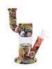 Printed Handle Silicone Bong Printed Handle Silicone Bong