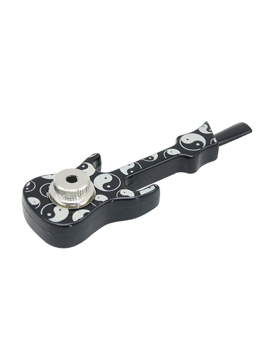 Metal Guitar Smoking Pipe   2