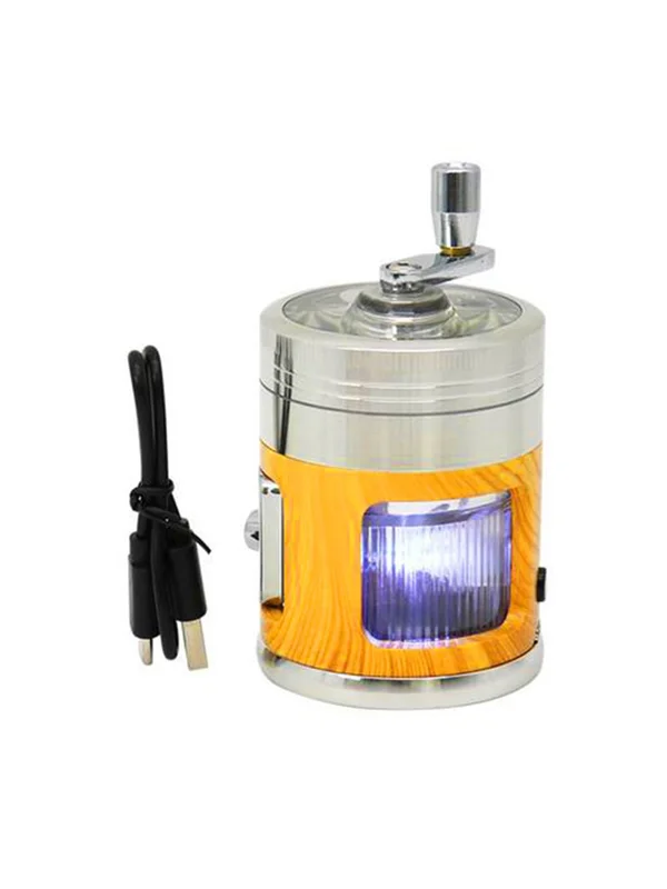 4 Layer Illuminated Herb Grinder