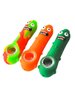 Pickle Silicone Hand Pipe With Glass Bowl