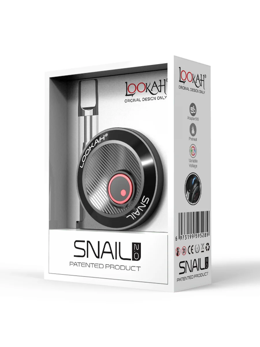 LOOKAH Snail 2.0 Vape Cart Battery | 510 Thread Battery, Color: Purple, 3 image LOOKAH Snail 2.0 Vape Cart Battery | 510 Thread Battery, Color: Purple, 3 image