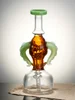 Lookah Rig 8" Mini Cool Tyrannosaurus Rex Skull Dab Rig, Colors: Green, 5 image Lookah Rig 8" Mini Cool Tyrannosaurus Rex Skull Dab Rig, Colors: Green, 5 image