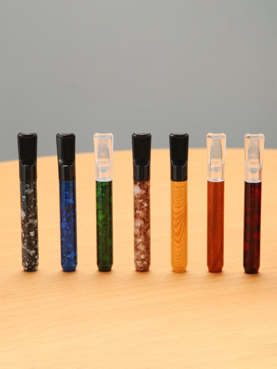 Colour Colorful Floral Chillum Pipe Colour Colorful Floral Chillum Pipe