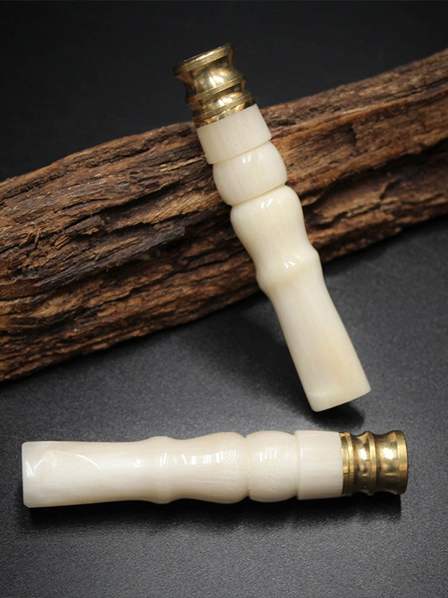 Plain Yak Horn Chillum Pipe