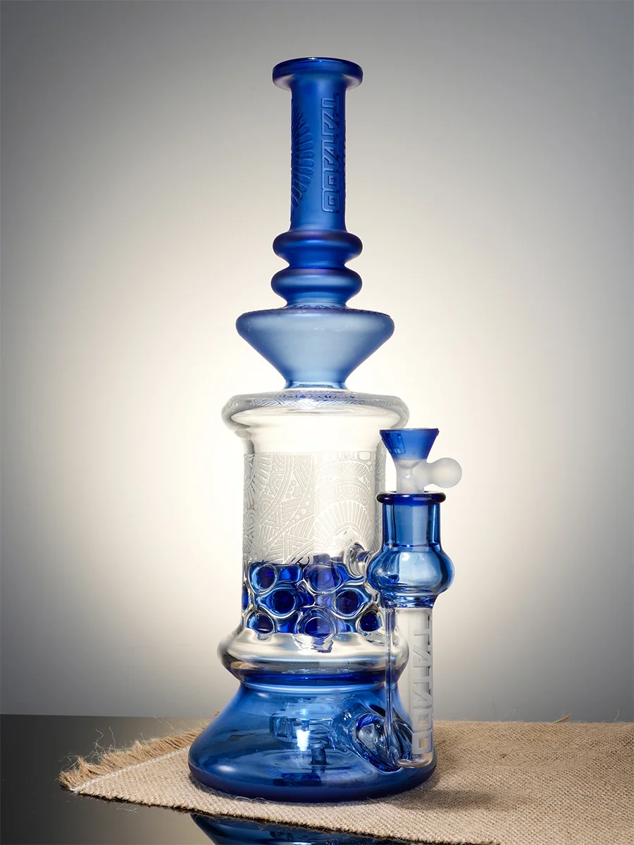 12.5" Vintage Tattoo Beaker Water Pipe8 12.5" Vintage Tattoo Beaker Water Pipe8