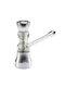 Silver Funny Hourglass Style Metal Pipe