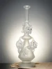 Lookah Bong 15" Cool Frosted Skull Beaker Glass Water Pipe7 Lookah Bong 15" Cool Frosted Skull Beaker Glass Water Pipe7