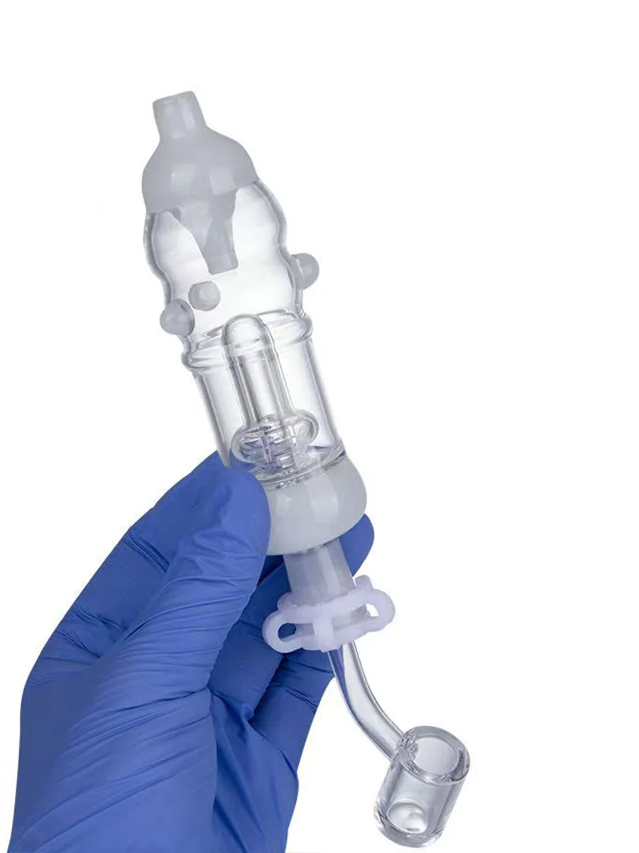 Large Tree Branch Glass Nectar Collector, 3 image Large Tree Branch Glass Nectar Collector, 3 image