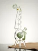 Lookah Bong 12.5" Cool Recycler Giraffe Water Pipe, Colors: Blue, 4 image