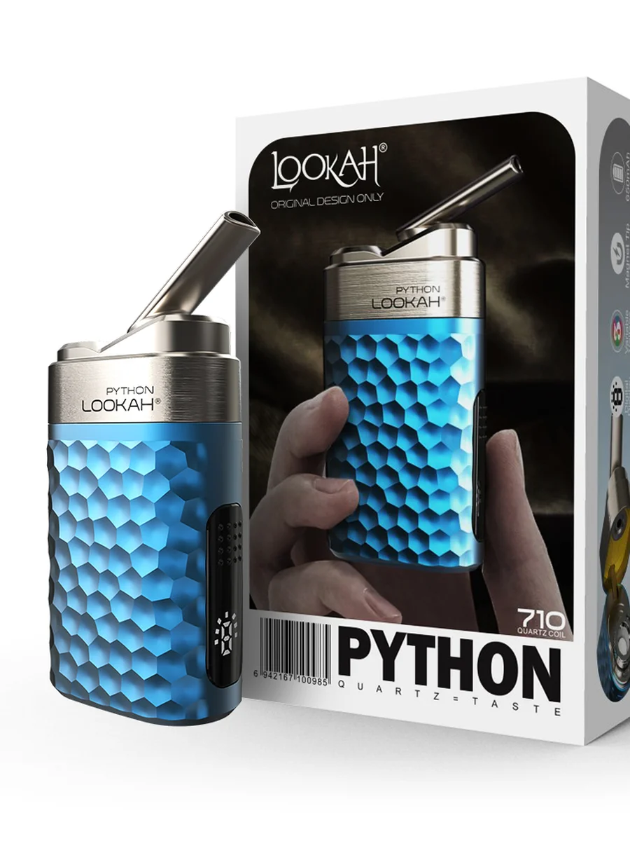 Lookah Python Wax Vape, Color: Black, 2 image