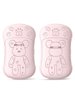 Fortune Bear Magnetic 2-in-1 Dual-Sided Rechargeable Hand Warmers, Color: Pink Fortune Bear Magnetic 2-in-1 Dual-Sided Rechargeable Hand Warmers, Color: Pink
