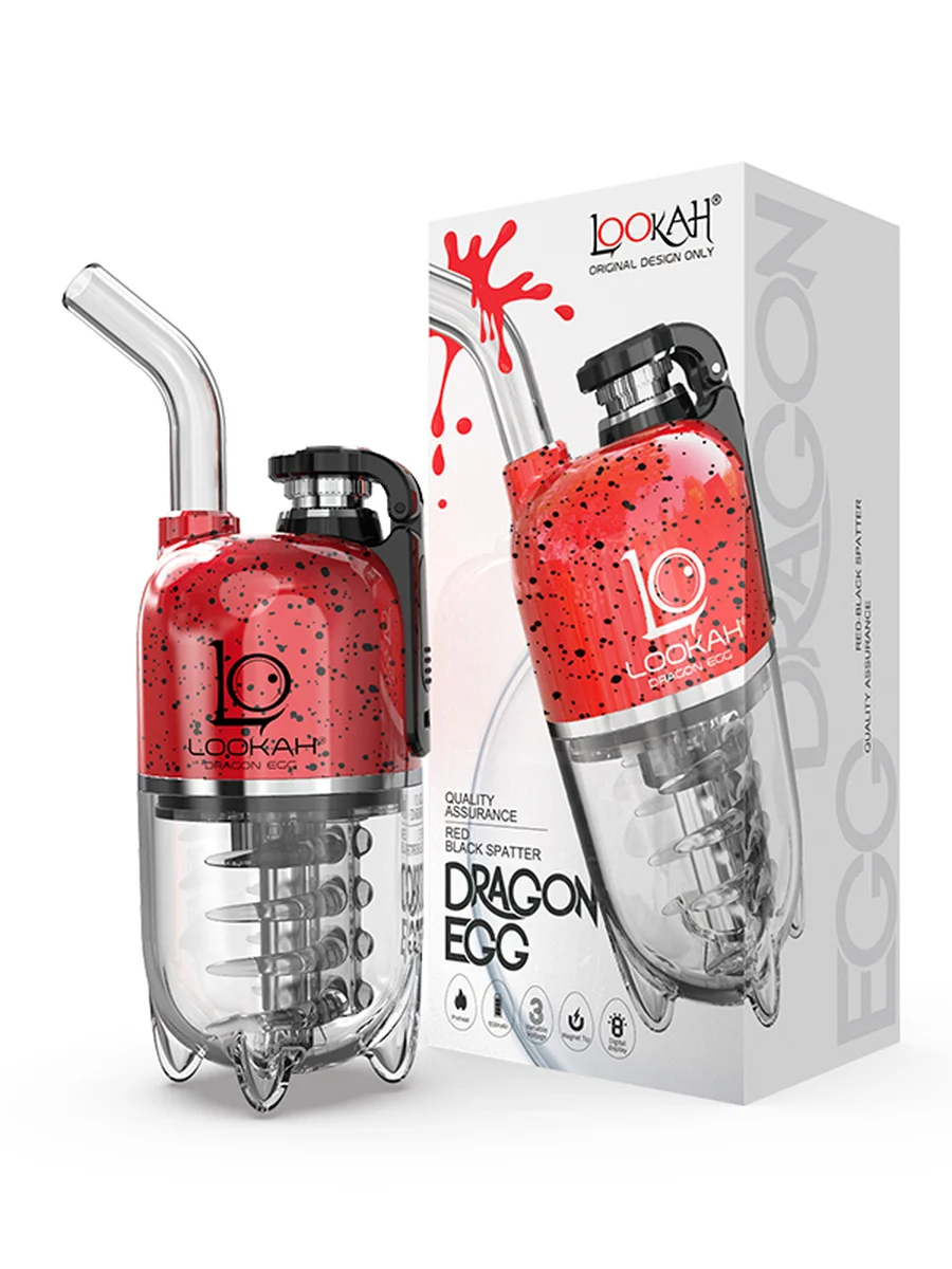 LOOKAH Dragon Egg Portable Electric Dab Rig, Color: Orange, 26 image LOOKAH Dragon Egg Portable Electric Dab Rig, Color: Orange, 26 image