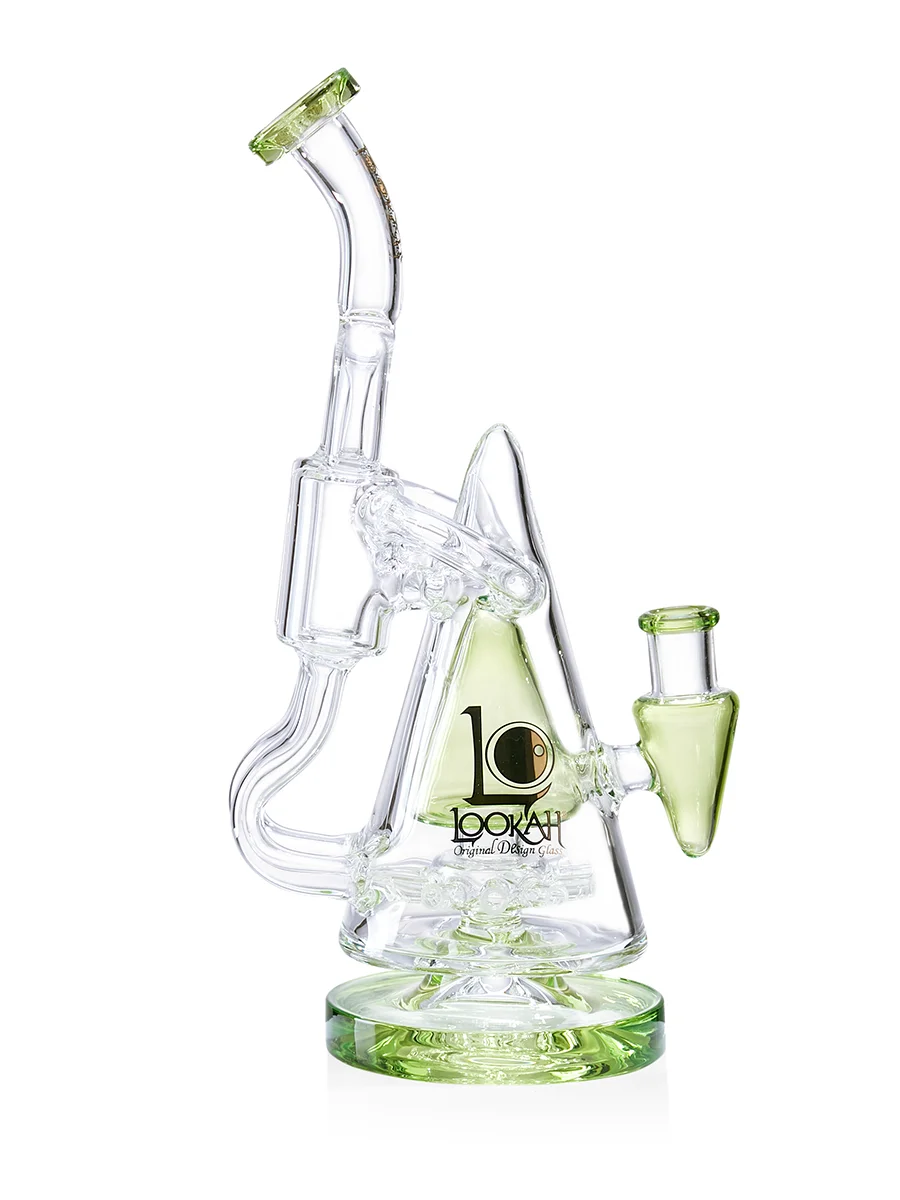 premium classy taper bong clear green premium classy taper bong clear green