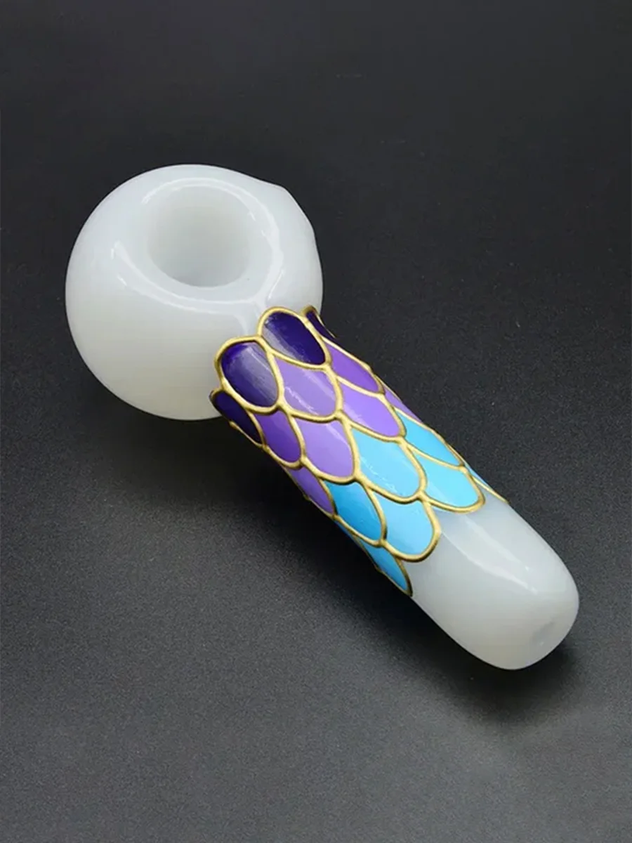 Mermaid Tail Glass Pipe