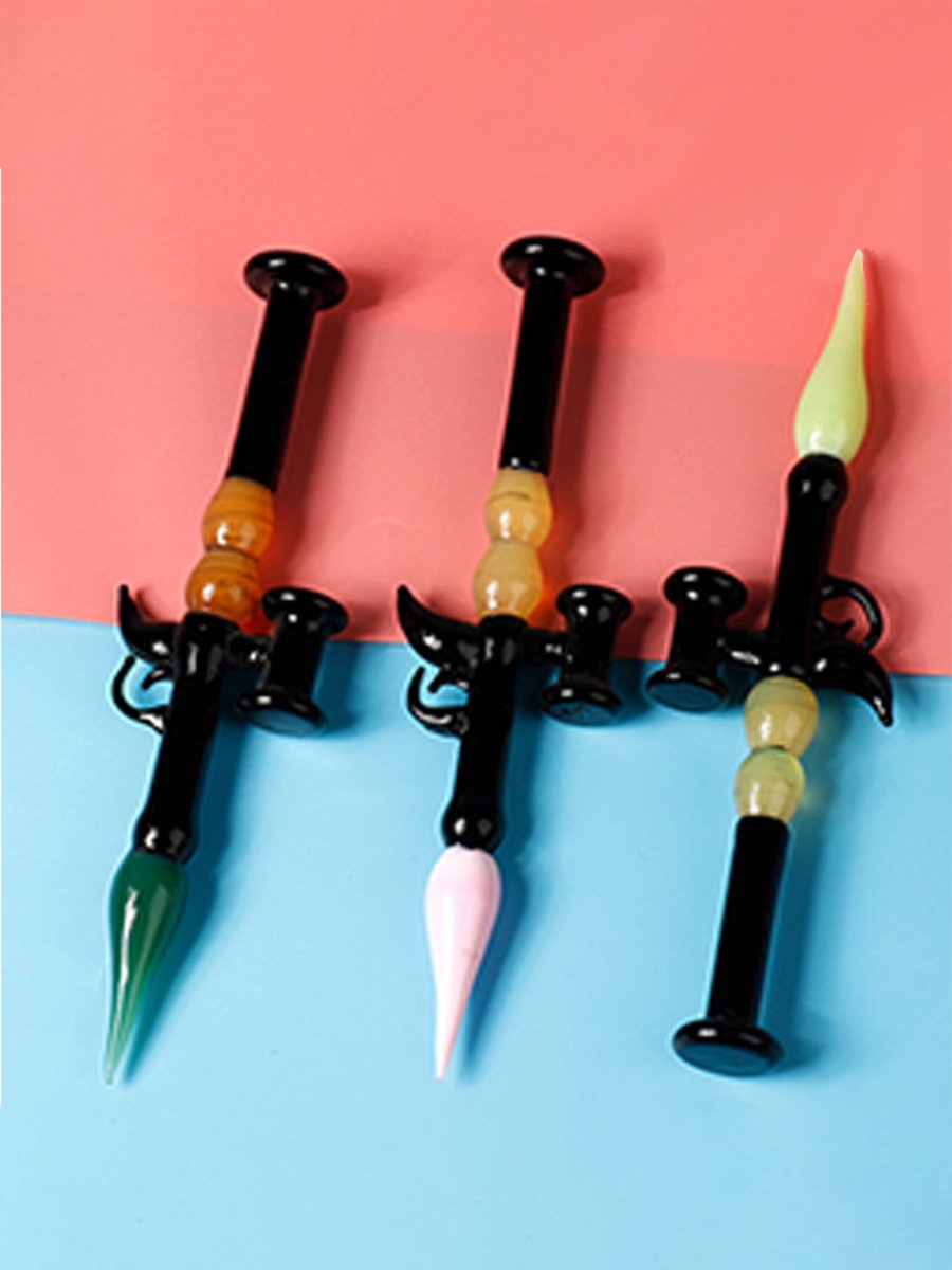 3PCS Calligraphy Brush Glass Dabber Tool 3PCS Calligraphy Brush Glass Dabber Tool