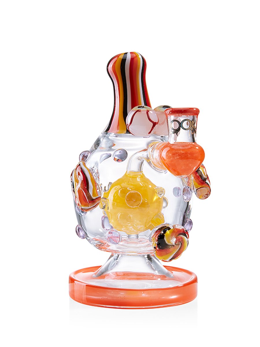 Rainbow Ball Bong, Colors: Orange, 3 image Rainbow Ball Bong, Colors: Orange, 3 image