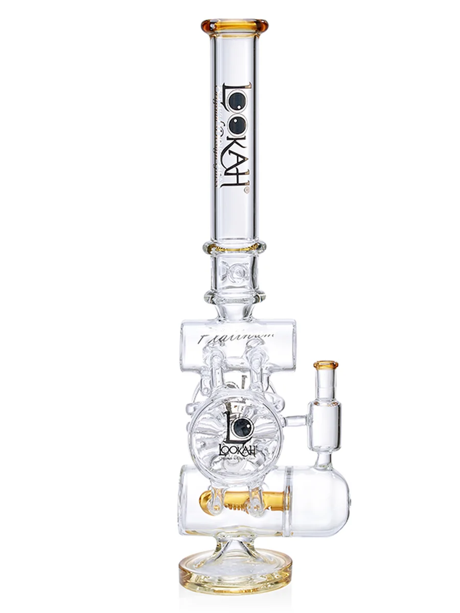 21" Ice Recycler Bong | Gold 21" Ice Recycler Bong | Gold