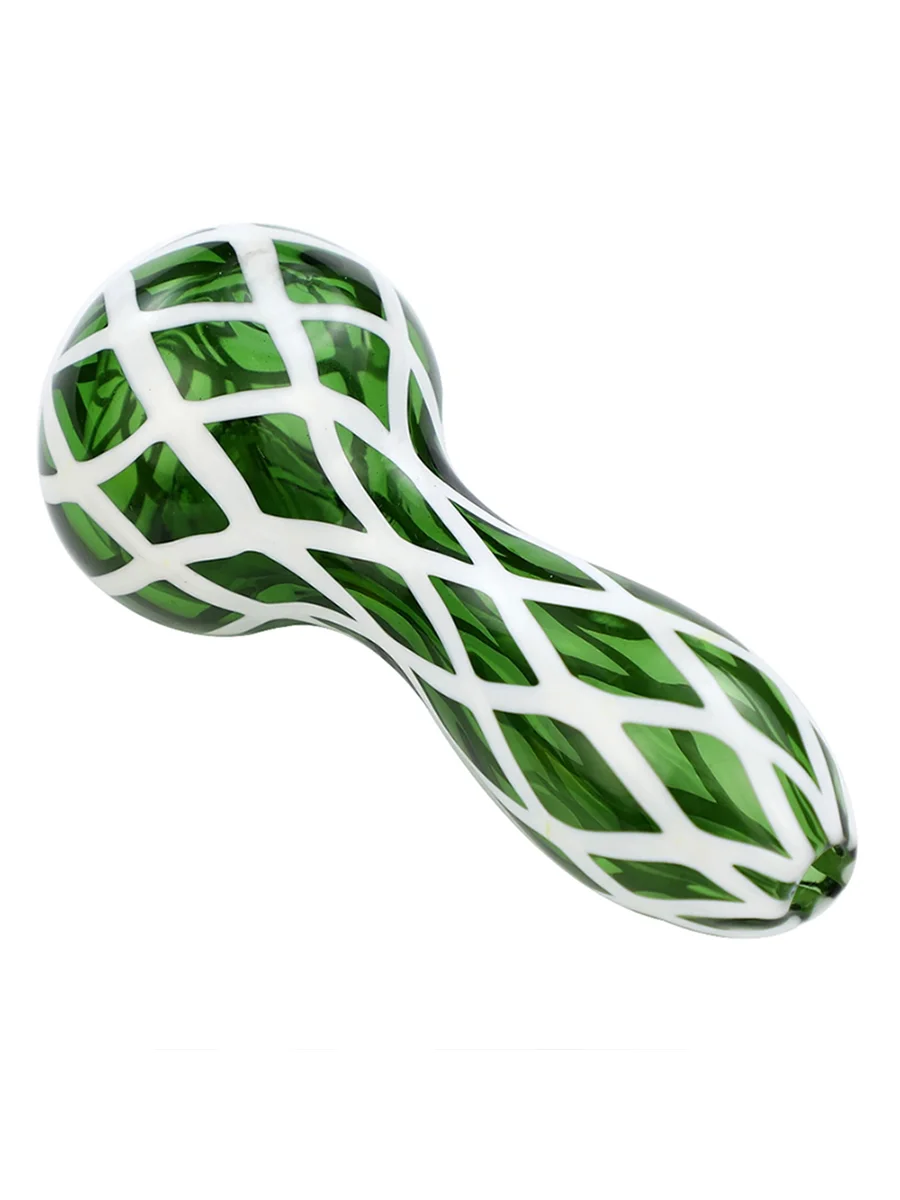 Reticulated Glass Pipe, 5 image Reticulated Glass Pipe, 5 image