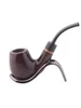 Waxed Ebony Wood Pipe