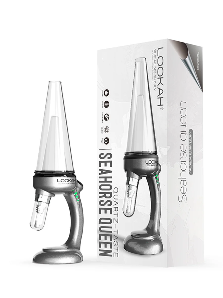 LOOKAH Seahorse Queen Electric Nectar Collector, Color: Neon Green, 3 image