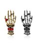 Skeleton Palm Pin Brooches