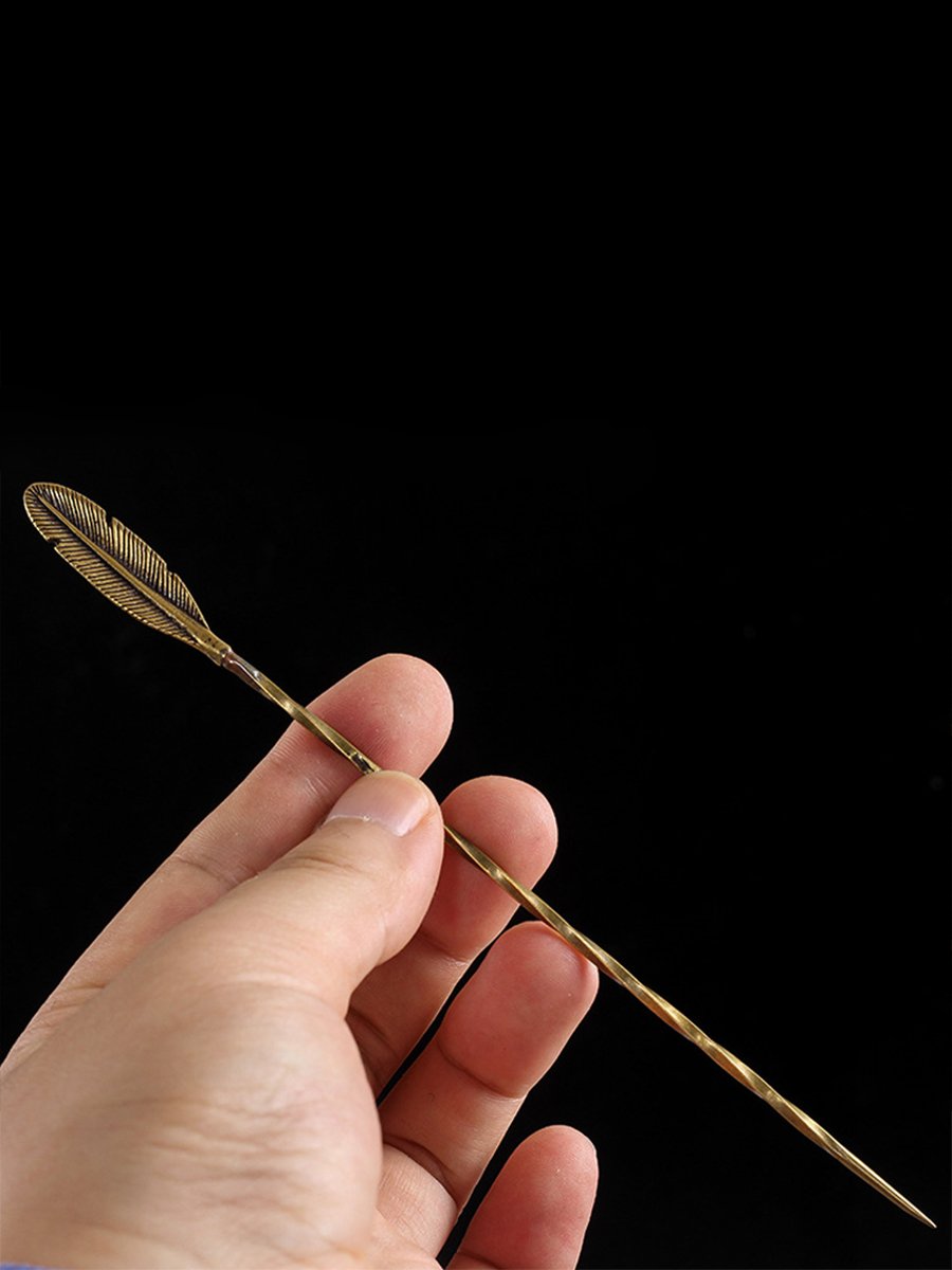 Retro Brass Cigar Pin, Type: Dragonfish , 8 image Retro Brass Cigar Pin, Type: Dragonfish , 8 image