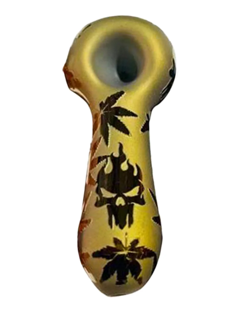 Electroplated Creative Glass Pipe Model C