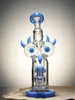 Recycler Percolator Fantasy Bird Bong blue Recycler Percolator Fantasy Bird Bong blue