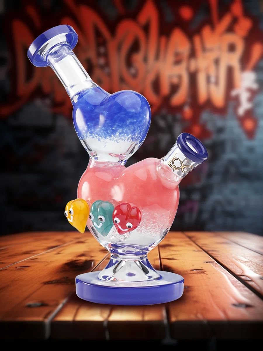 8-inch-cute-heart-shaped-glass-dab-rig-dark-blue 8-inch-cute-heart-shaped-glass-dab-rig-dark-blue