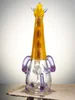 Yellow Lookah Bong 8.6" Mini Cute Elegant Hippo Glass Water Pipe3 Yellow Lookah Bong 8.6" Mini Cute Elegant Hippo Glass Water Pipe3