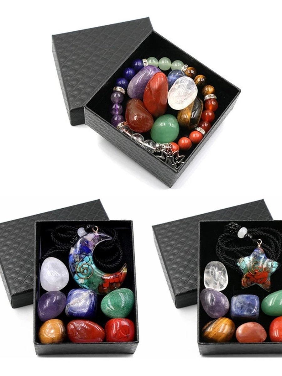Natural Chakra Crystals and Healing Stones SetNatural Chakra Crystals and Healing Stones Set3 Natural Chakra Crystals and Healing Stones SetNatural Chakra Crystals and Healing Stones Set3