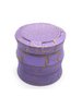 Waist Drum Crackle Pattern Herb Grinder Waist Drum Crackle Pattern Herb Grinder