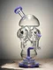 Lookah Bong 13&quot; Recycler Percolator Alien Brain Water Pipe