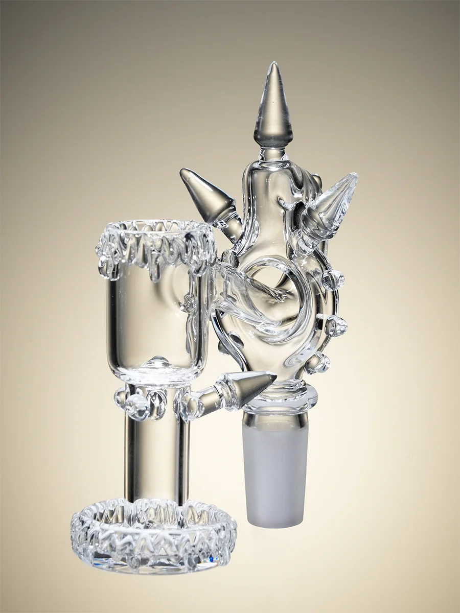 Quartz Banger Nail with Clamp Ring Quartz Banger Nail with Clamp Ring