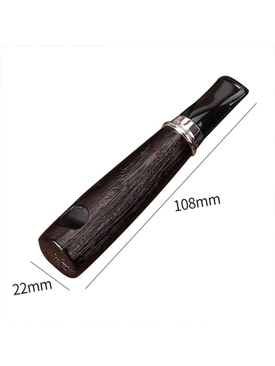 Cigar shape Wooden Smoking Pipe